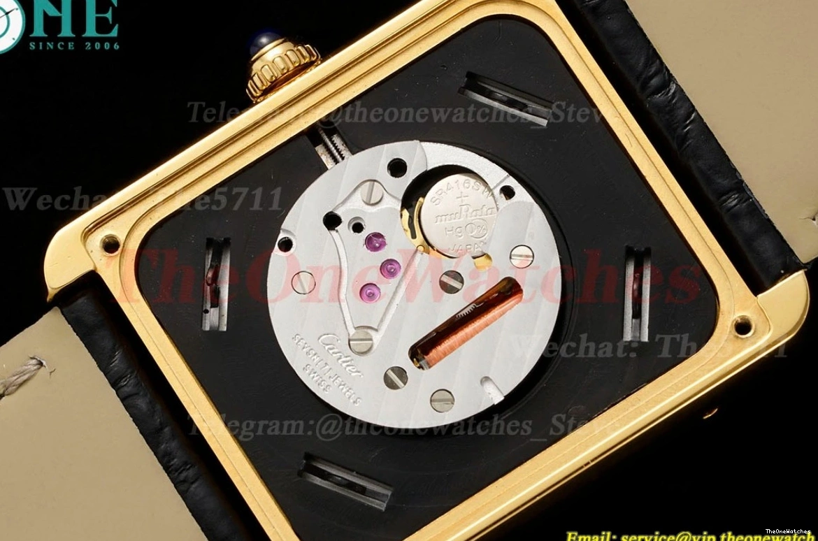 White LE YG 27.4mm AF Quartz Dia Dial Tank Solo 0203